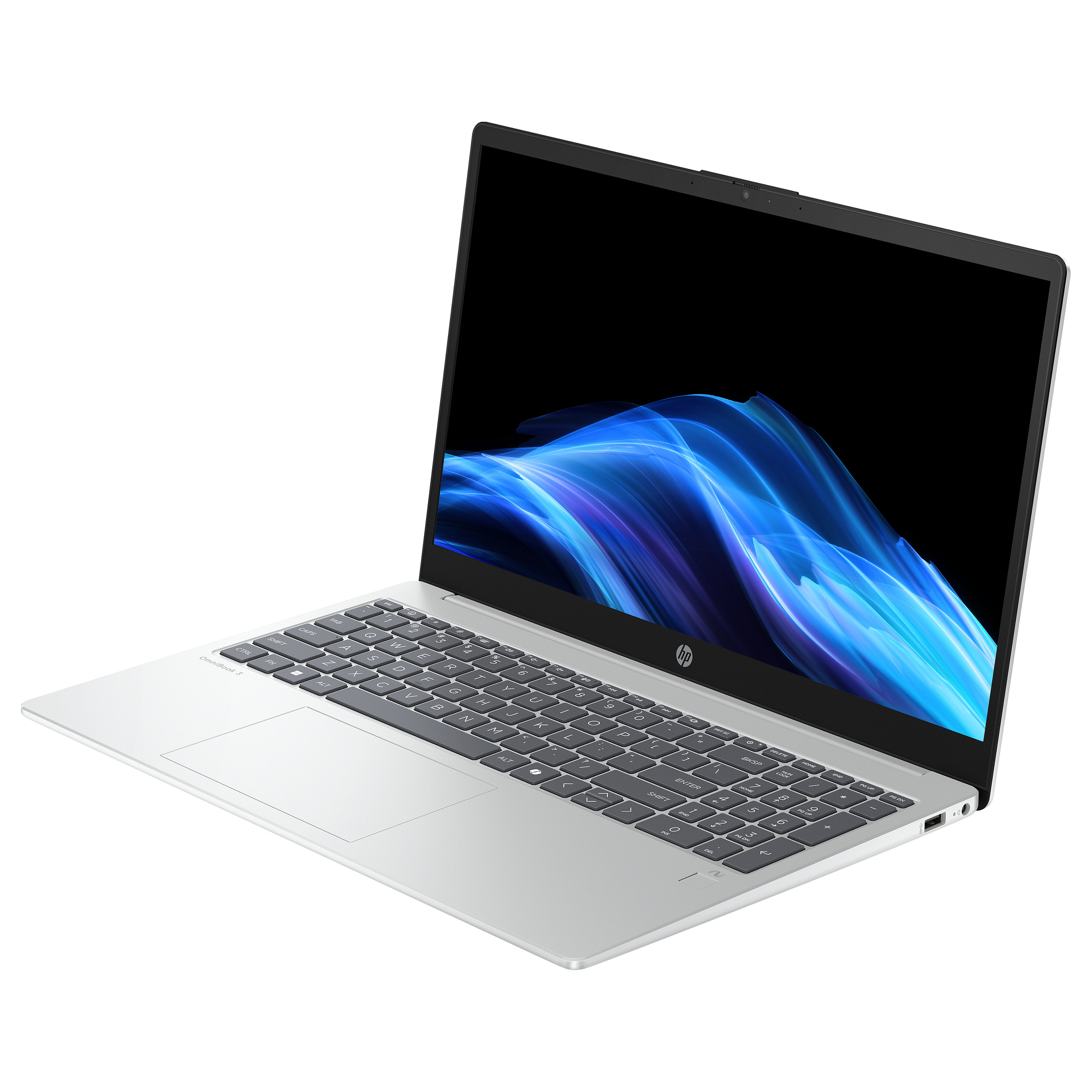 Laptop HP OmniBook 3 15-fn0653ng (15.6", FHD, AMD Ryzen AI 5 330, 16GB, 1TB SSD, AMD Radeon Graphics, Windows 11 Home, Non-HR tipkovnica, Srebrna)-6