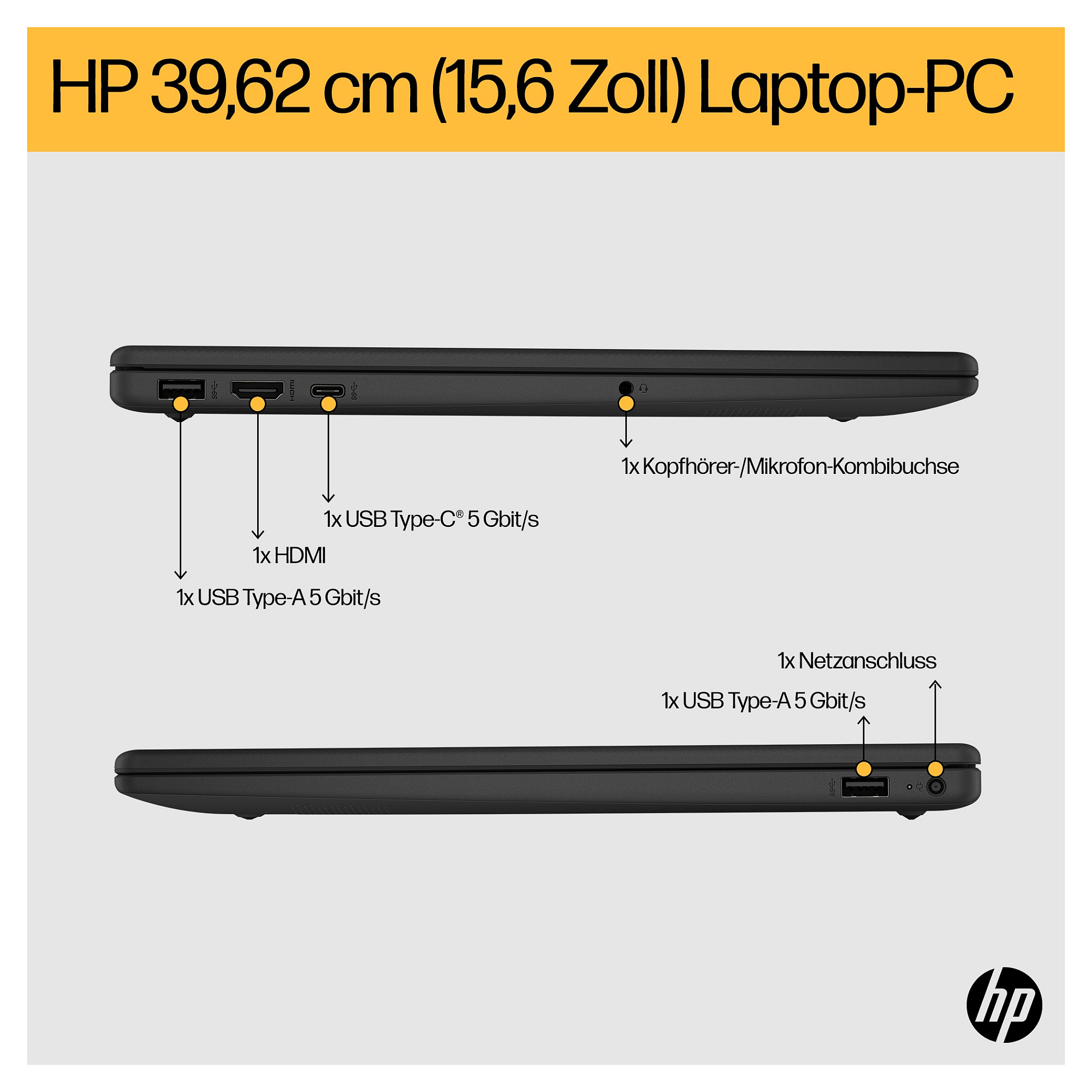 Laptop HP 15-fc0676ng (15.6", FHD, AMD Ryzen 7 7730U, 16GB, 1TB SSD, AMD Radeon Graphics, Windows 11 Home, DE tipkovnica, Srebrna)-7