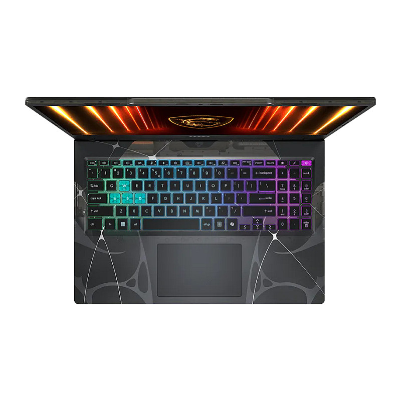 Laptop MSI Cyborg 15 B2RWFKG-401 (15.6", IPS, Full HD, Intel Core Ultra 7 240H, 16GB, 512GB SSD, NVIDIA GeForce RTX 5060, Windows 11 Home, Non-HR tipkovnica, Crna)-4