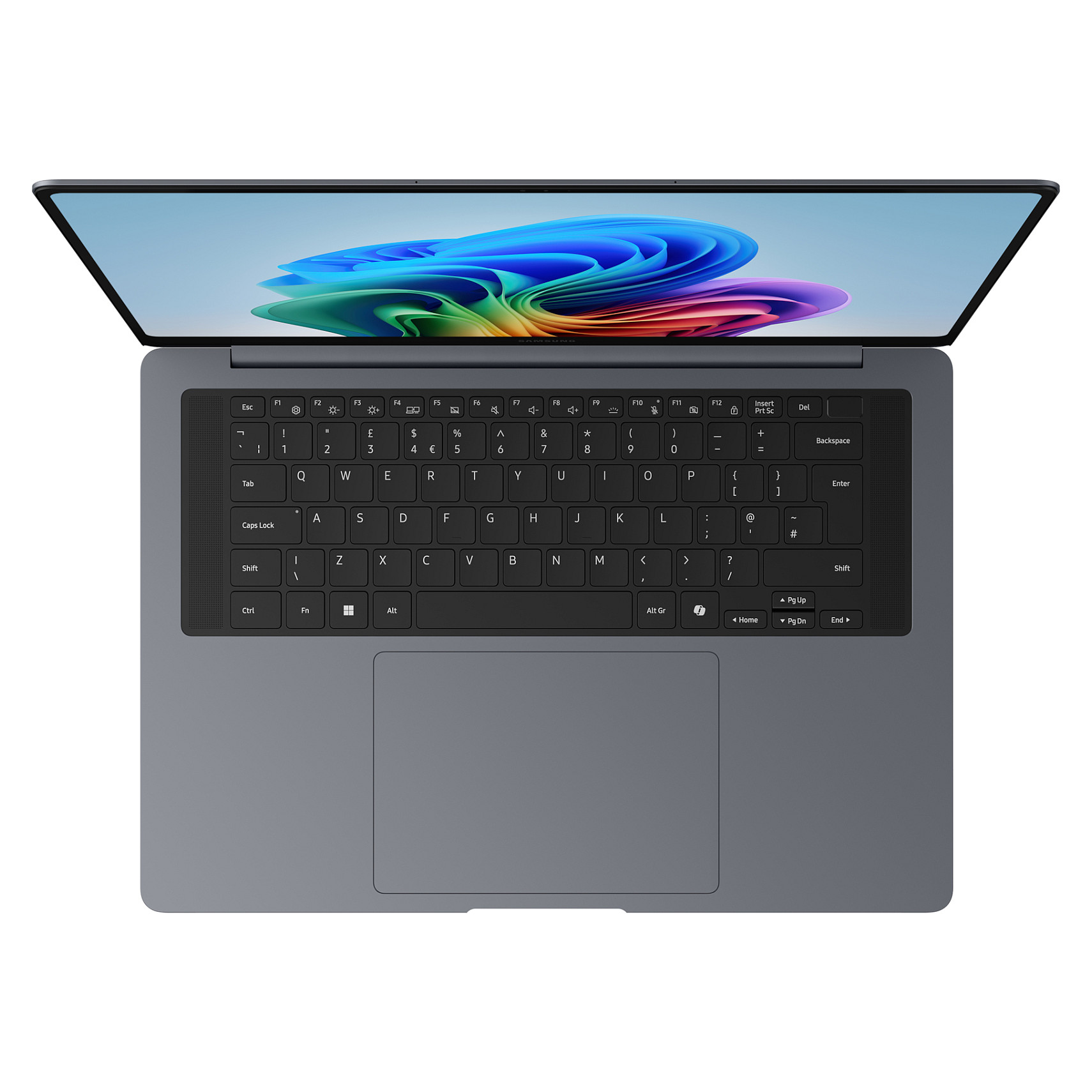 Laptop SAMSUNG Galaxy Book6 Pro (16", AMOLED Touch, WQXGA+, Intel Core Ultra 7, 32GB, 1TB SSD, Intel Arc Graphics, Windows 11 Home, Non-HR tipkovnica, Siva)-1