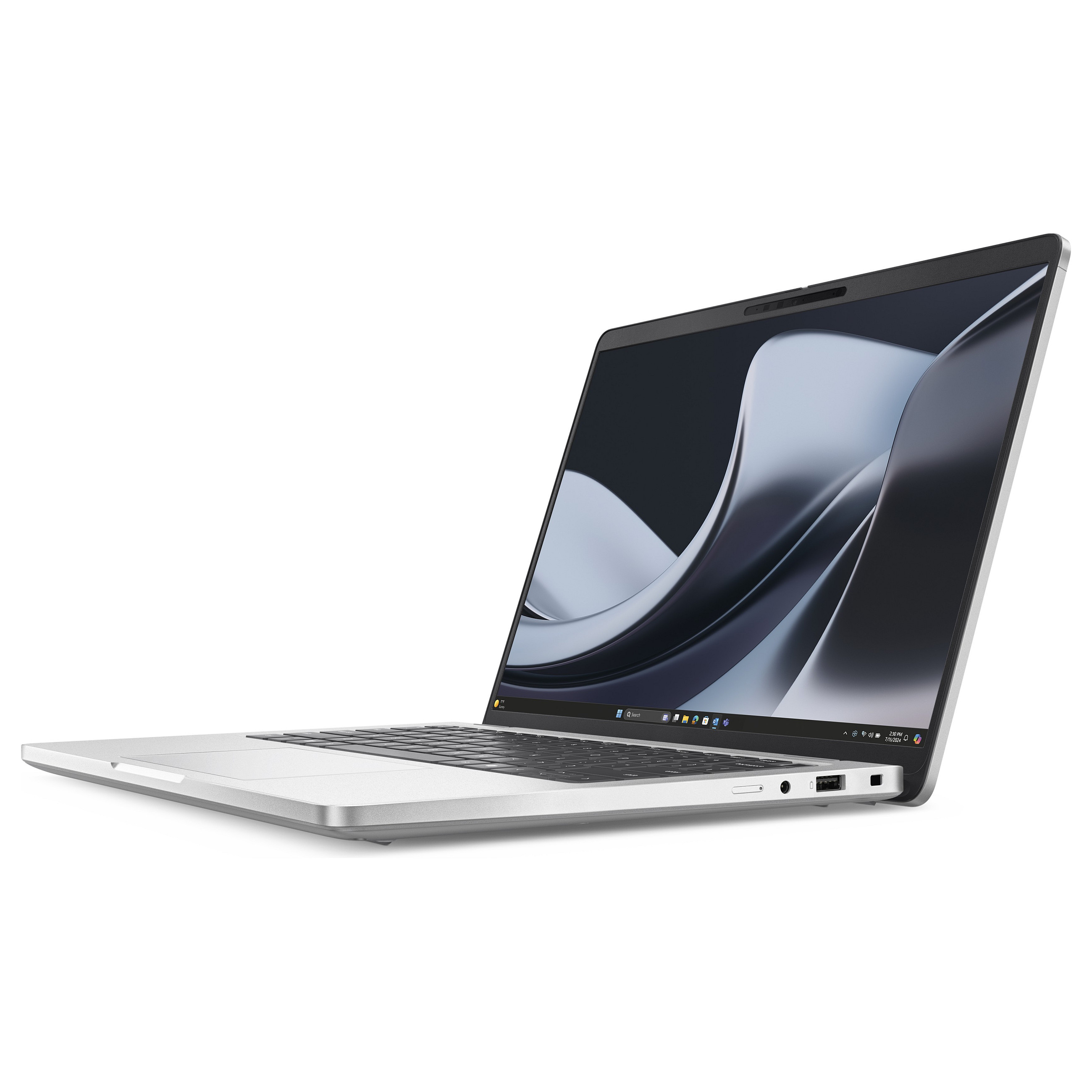 Laptop DELL Latitude 5455 (14", IPS, WUXGA, AMD Ryzen 5 PRO 8650U, 16GB, 512GB SSD, AMD Radeon 760M, Windows 11 Pro, Non-HR tipkovnica, Siva)-1