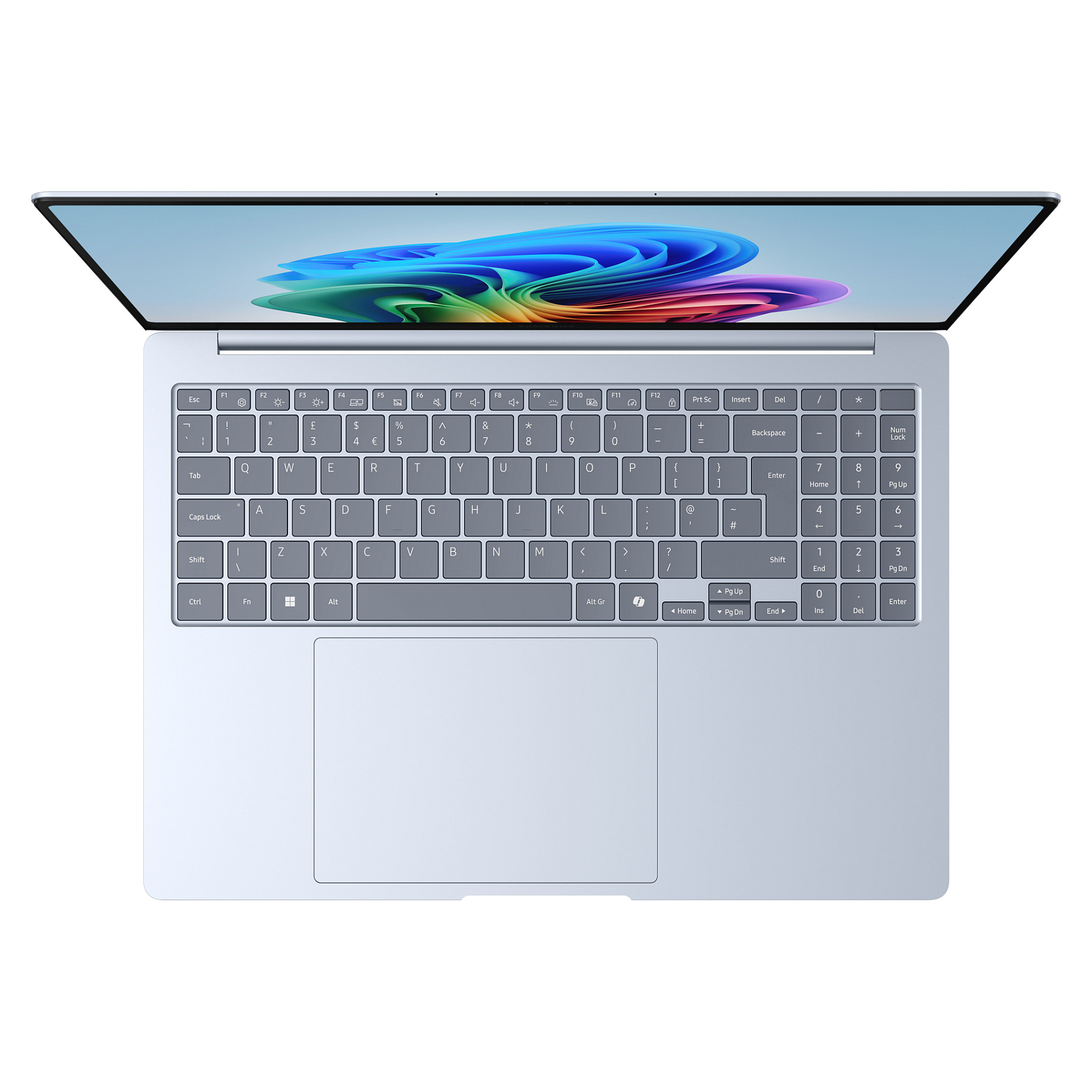 Laptop SAMSUNG Galaxy Book4 Edge (16", Dynamic AMOLED 2X Touch, 3K, Snapdragon X Elite, 16GB, 512GB SSD, Qualcomm Adreno, Windows 11 Home, DE tipkovnica, Plava)-1