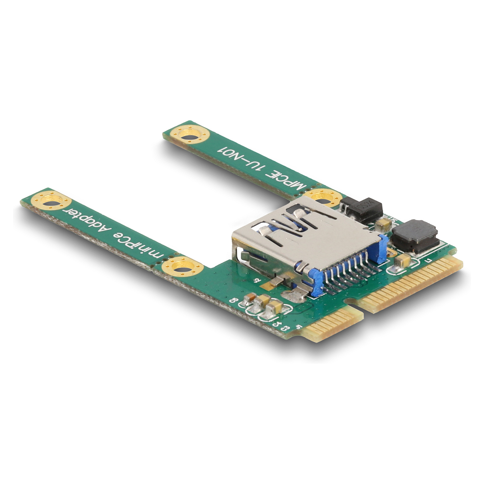 DELOCK Mini PCIe I/O kartica 1x USB 2.0 Type-A (Full/Half Size)-1