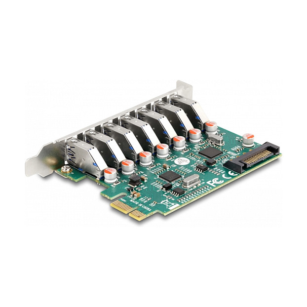 DELOCK PCI Express kartica za proširenje, 7x USB 3.2 Gen 1 Type-A-0