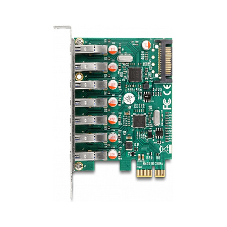 DELOCK PCI Express kartica za proširenje, 7x USB 3.2 Gen 1 Type-A-2