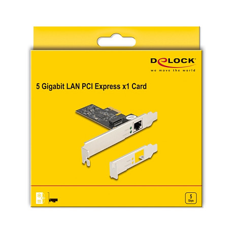 Mrežna kartica DELOCK PCI Express x1 5 Gigabit LAN-3