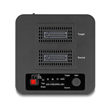 DELOCK Docking Stanica za 2x M.2 NVMe SSD s funkcijom kloniranja (USB 20 Gbps)-1