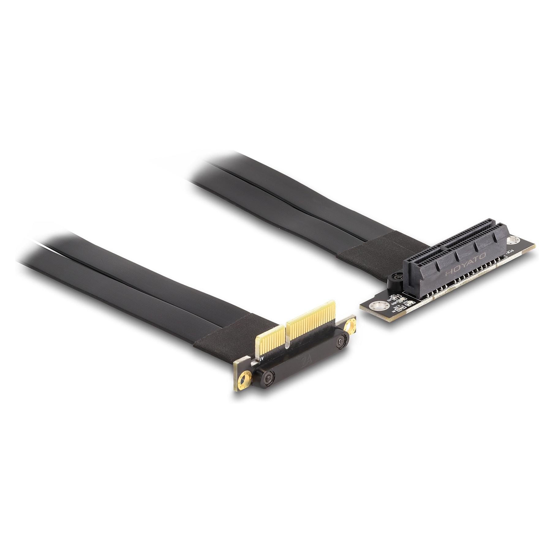 Delock Riser kartica PCI Express x4 na x4, 90° kutni konektori, 60 cm-0