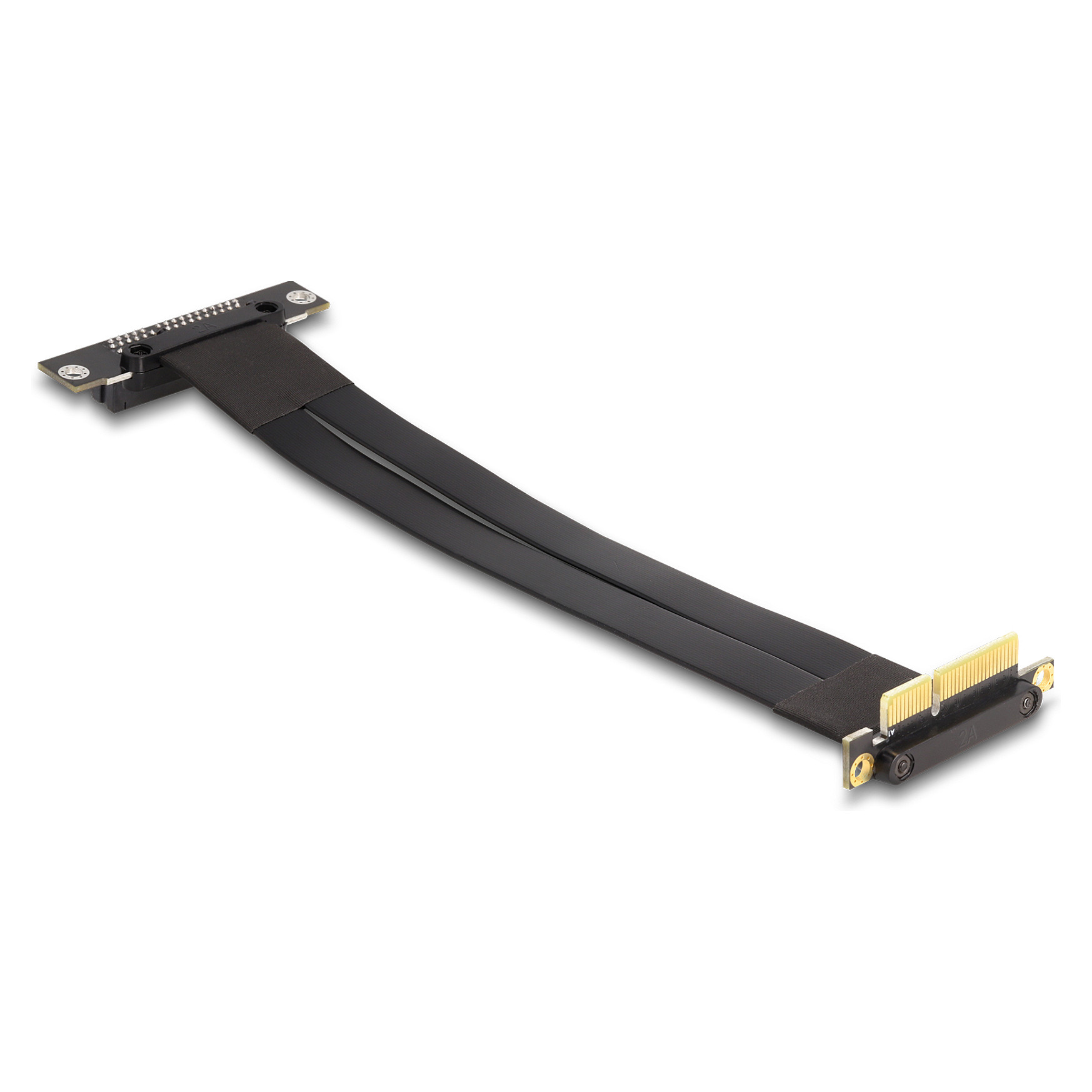 Delock Riser kartica PCI Express x4 na x4, 90° kutni konektori, 60 cm-1