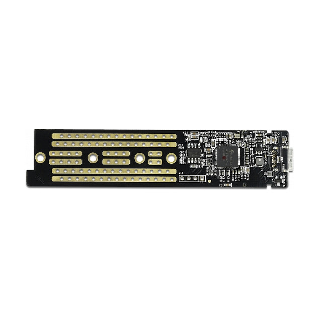 Kućište vanjsko DELOCK za M.2 NVMe SSD (USB-C 10Gbps, prozirno) - 42620-3