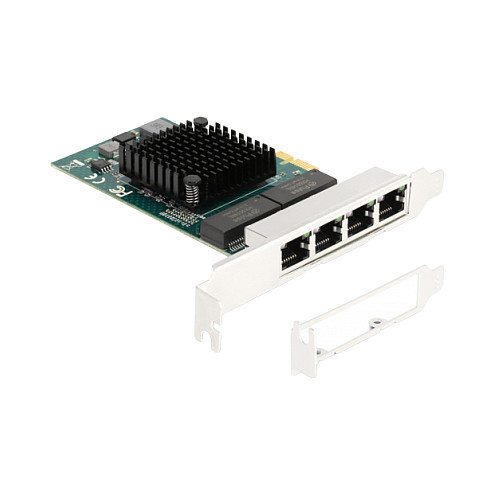 Mrežna kartica DELOCK PCI Express x1 4 x Gigabit LAN (89358)-0