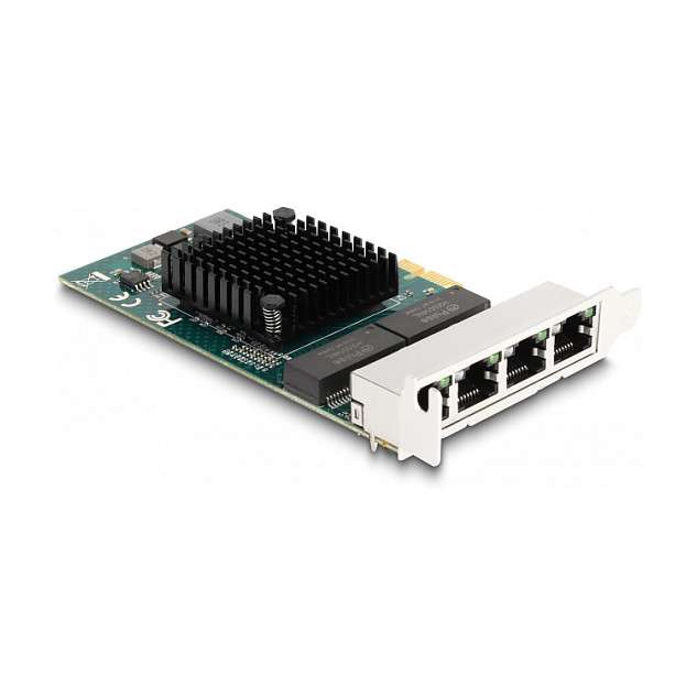 Mrežna kartica DELOCK PCI Express x1 4 x Gigabit LAN (89358)-2