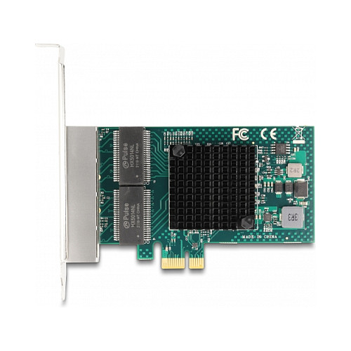 Mrežna kartica DELOCK PCI Express x1 4 x Gigabit LAN (89358)-3