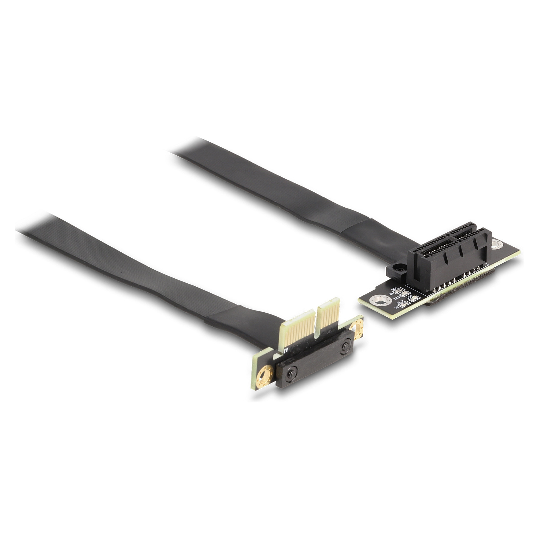 Delock PCIe x1 Riser Kabel, 90° kutni konektori, 60 cm-0