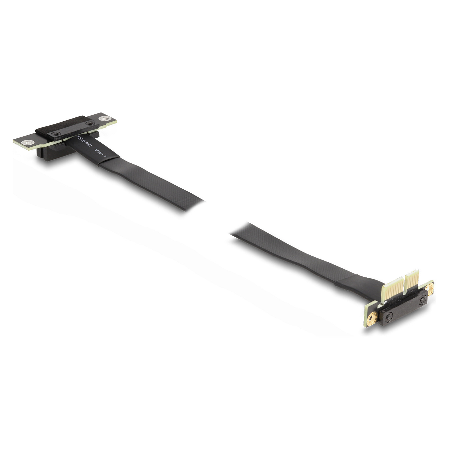 Delock PCIe x1 Riser Kabel, 90° kutni konektori, 60 cm-1