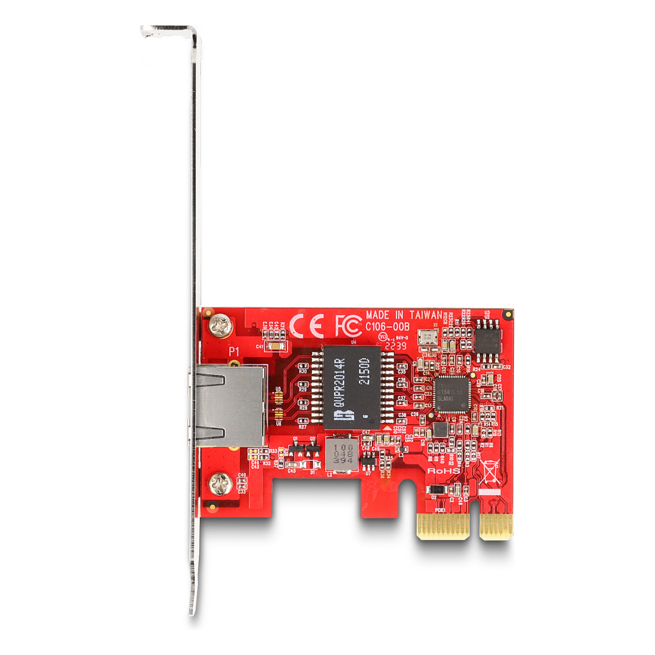 Mrežna kartica DELOCK PCI Express x1, 2.5 Gigabit LAN-2