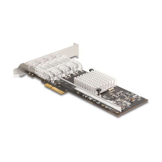 Mrežna kartica DELOCK PCI Express x4 (4 x SFP Gigabit LAN, Intel i350)