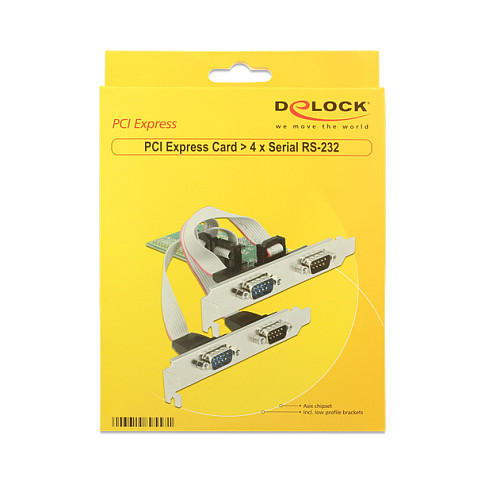 DELOCK PCI Express x1 kartica s 4 x RS-232 serijska porta-3