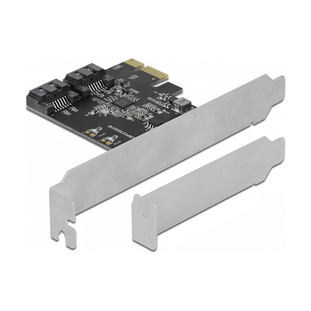 Kontroler DELOCK 90431, 2-port SATA PCI Express x1, Low Profile-0