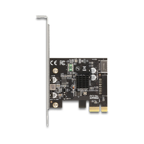DELOCK PCI Express x1 kartica za proširenje USB 3.2 Gen 1 (Type-E + 19-pin), Low Profile-3
