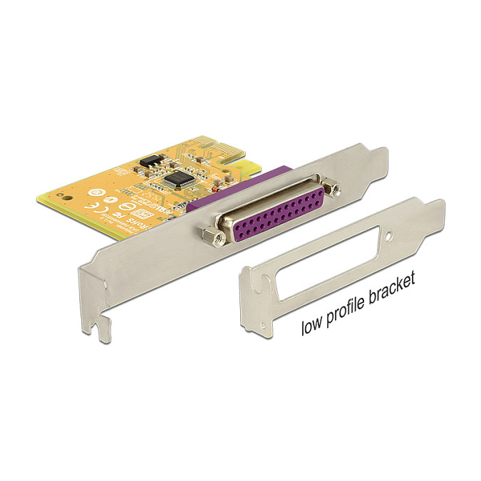DELOCK PCI Express kartica 1x Paralelni port, 89445