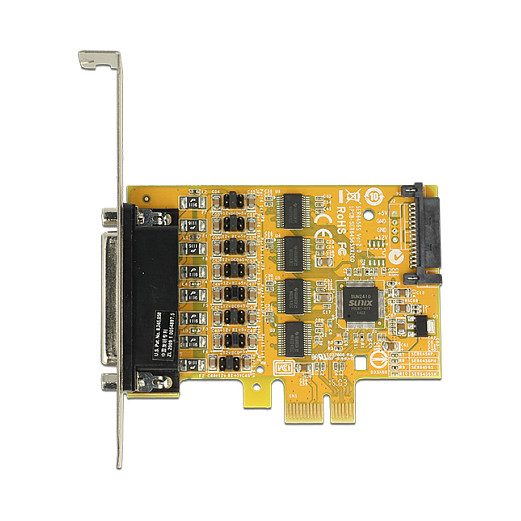 DELOCK PCI Express kartica 4 x Serijski RS-232, 89447-2