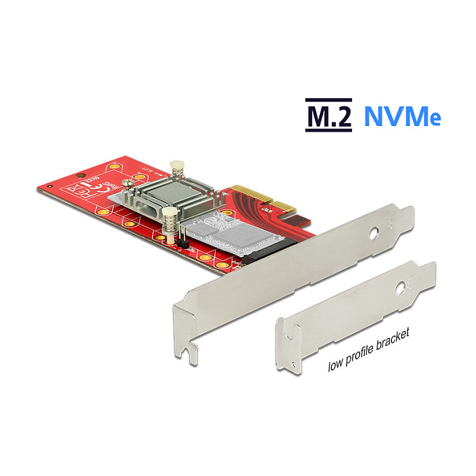 Adapter DELOCK PCI Express x4 na M.2 NVMe SSD s hladnjakom (Low Profile)-2