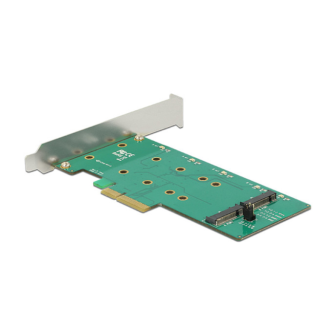 DELOCK PCI Express x4 RAID kontroler za 2x M.2 SATA SSD (Low Profile)-1