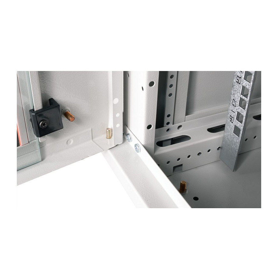 ROLINE 19-Zoll Wandgehuse Basic Plus 6HE, 600x600 BxT grau-3