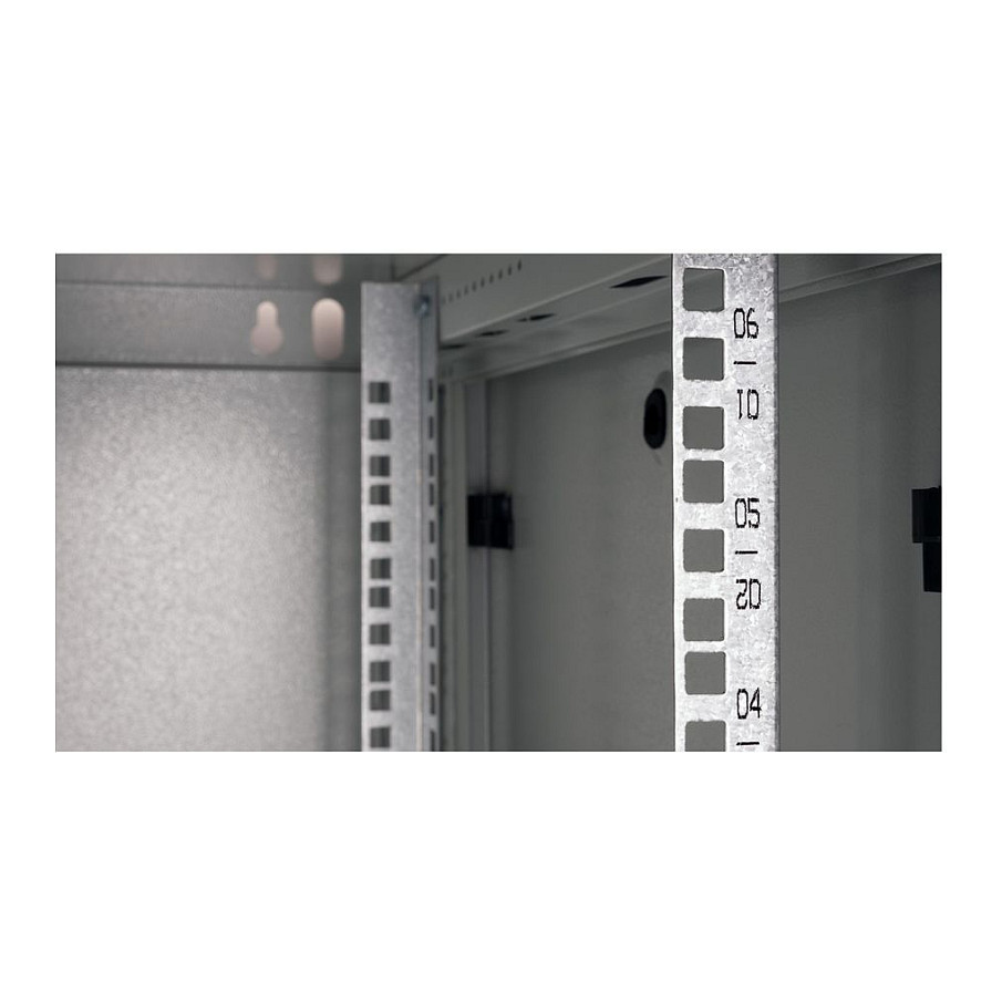 ROLINE 19-Zoll Wandgehuse Basic Plus 6HE, 600x600 BxT grau-9