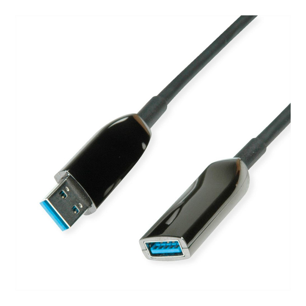 ROLINE aktivni optički (AOC) USB 3.2 Gen 1 produžni kabel, Type A (M) na Type A (Ž)-0