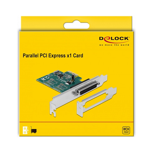 DELOCK PCI Express kartica 1x Paralelni port (90412)-3