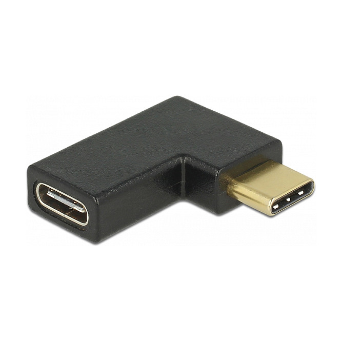 Delock USB 3.1 Type-C kutni adapter, muški na ženski