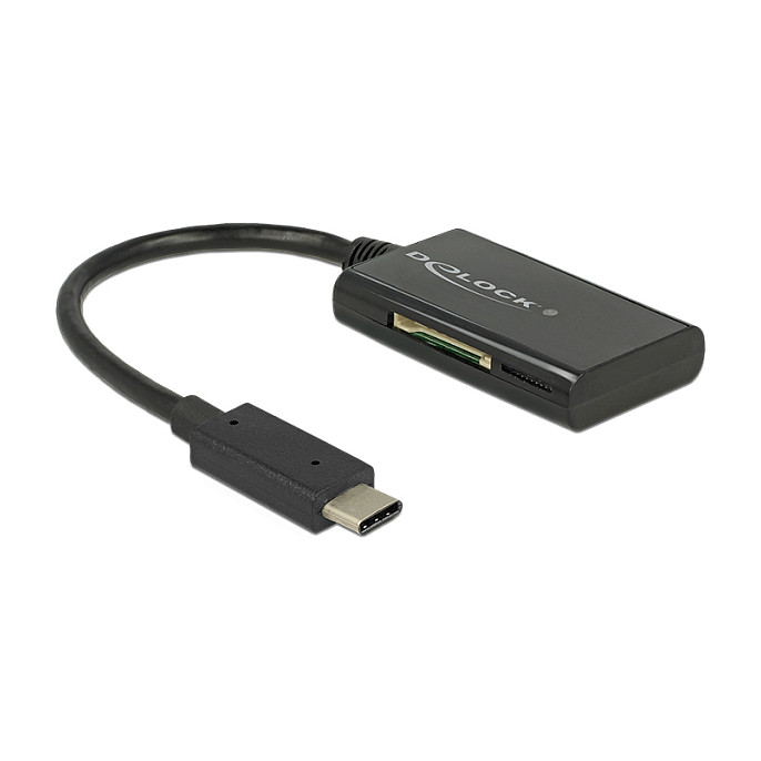 Čitač kartica DELOCK USB-C 4 utora (91740)-0