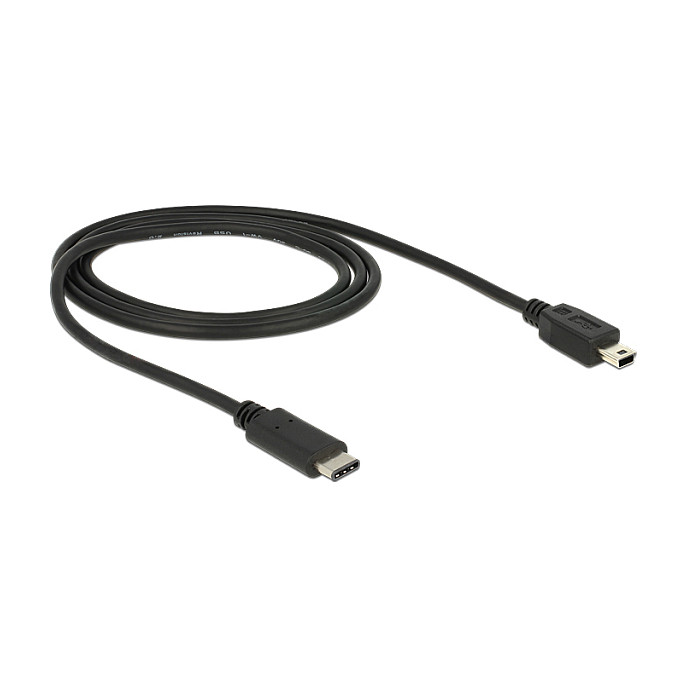 Kabel DELOCK USB-C na Mini-B 2.0, 1.0 m-1