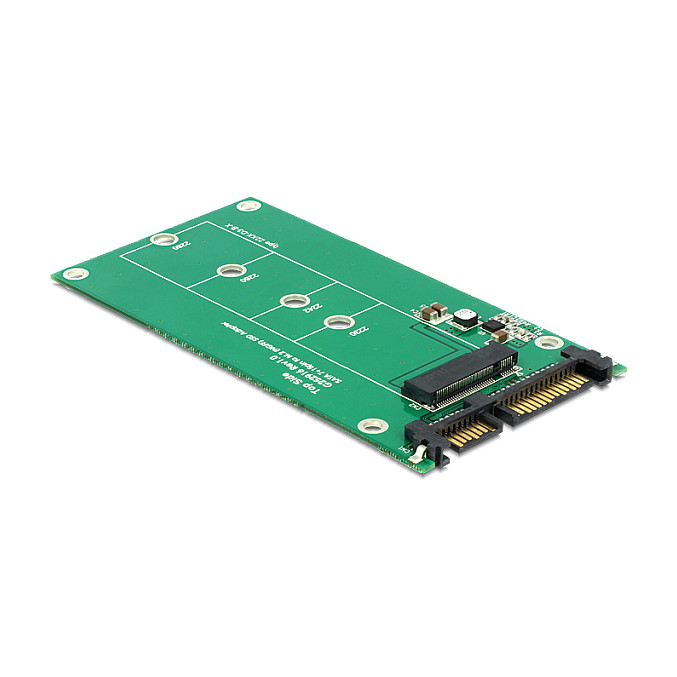 Delock 62551 Adapter za M.2 NGFF / mSATA SSD na 2.5" SATA-0