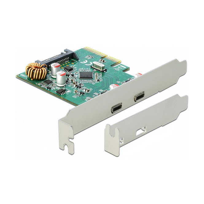 PCI Express kartica DELOCK 4x USB 3.1 Gen 2 (2x eksterna, 2x interna)