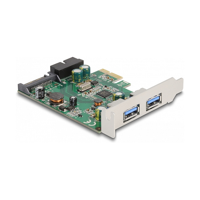 PCI Express kartica DELOCK 4x USB 3.0 (2 vanjska + 2 unutarnja)