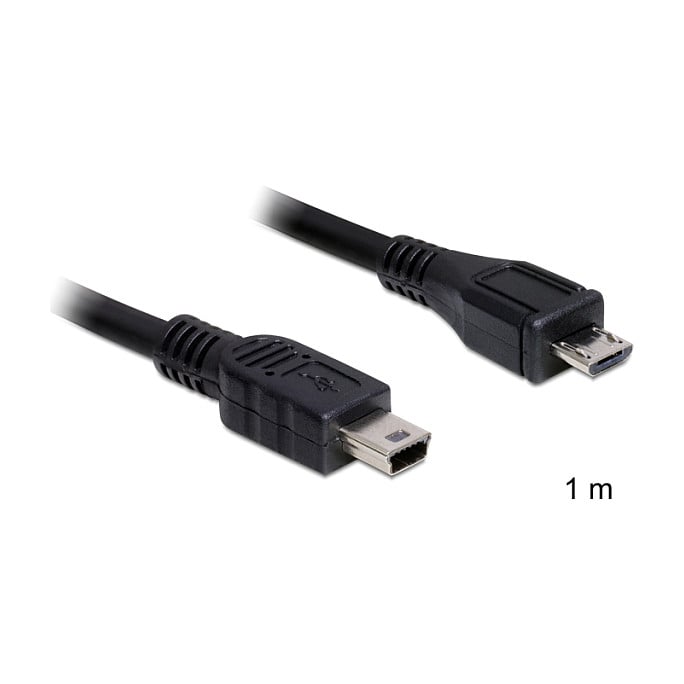 Delock USB 2.0 OTG kabel micro-B (M) na USB-A (Ž), 11cm-0