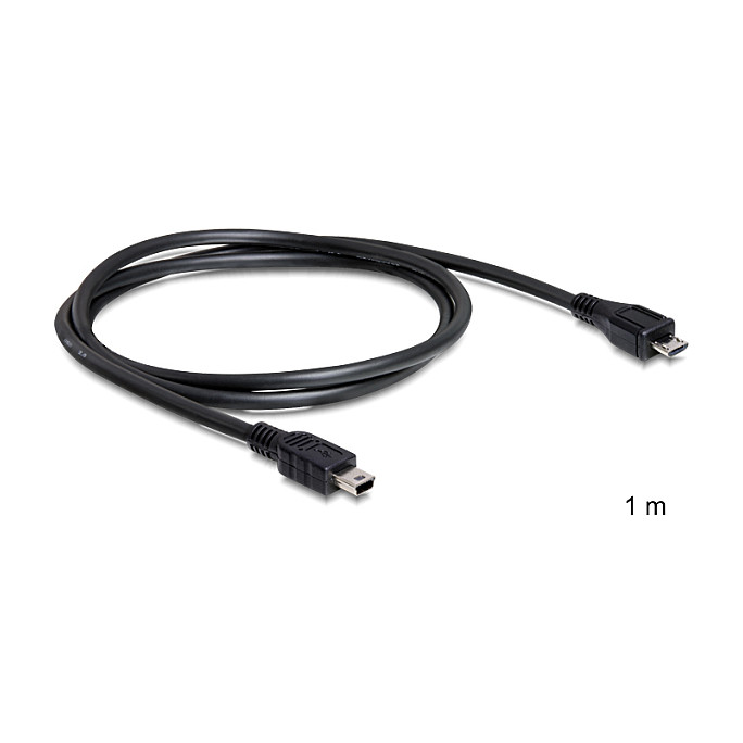 Delock USB 2.0 OTG kabel micro-B (M) na USB-A (Ž), 11cm-1