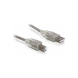 USB 2.0 kabel DELOCK A-B 0.5m (82057)