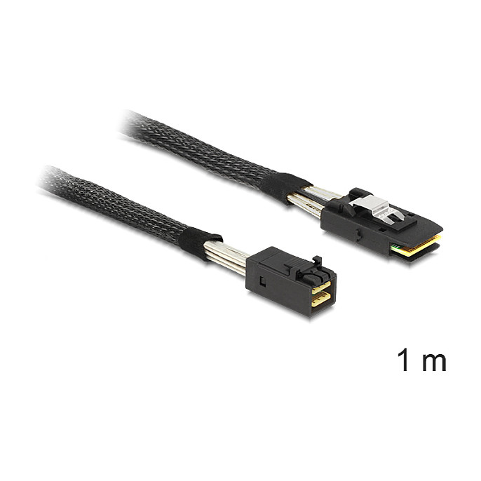 Kabel DELOCK Mini SAS HD SFF-8643 na Mini SAS SFF-8087, 1 m