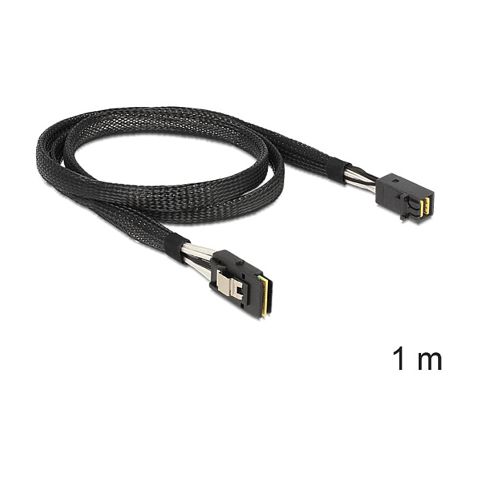 Kabel DELOCK Mini SAS HD SFF-8643 na Mini SAS SFF-8087, 1 m-1