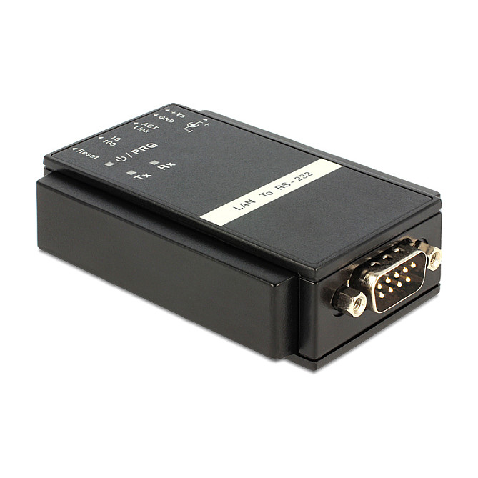 Konverter DELOCK Ethernet LAN na serijski RS-232, 62504