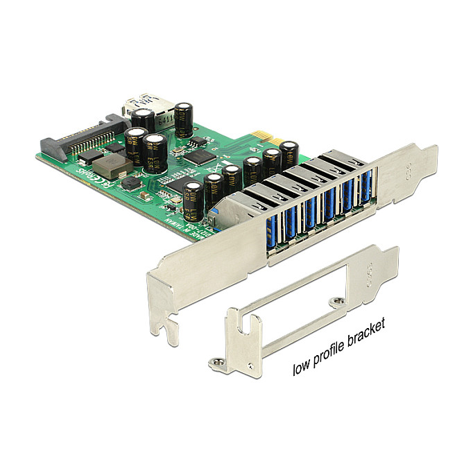 DELOCK PCI Express kartica 7 x USB 3.0-1