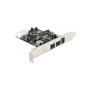 DELOCK PCI Express kartica 2x FireWire B + 1x FireWire A
