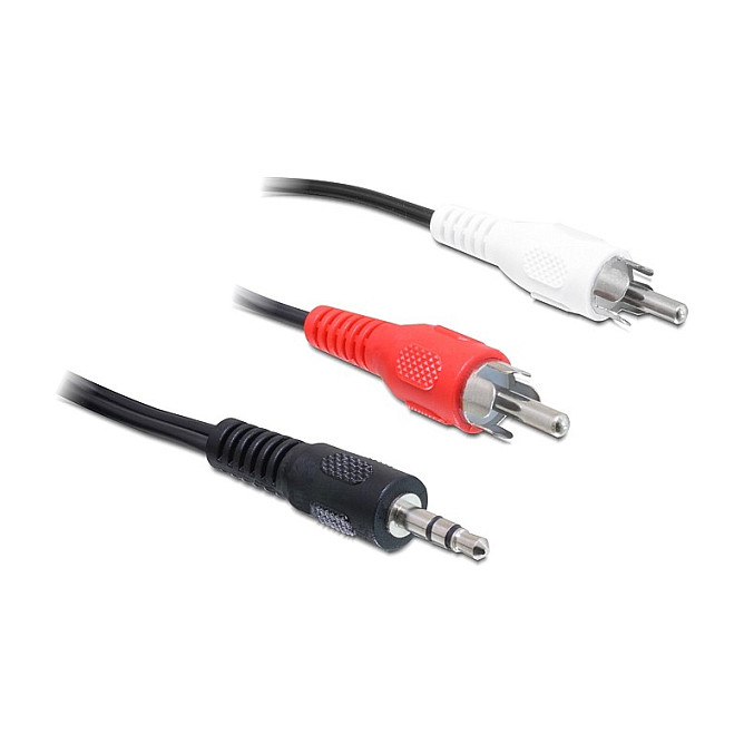 Audio kabel DELOCK 3.5mm na 2x RCA (Cinch), 3m-0