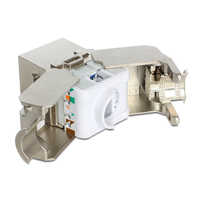 Delock Keystone Modul RJ45 Cat.6A STP, pakiranje 24 komada-2