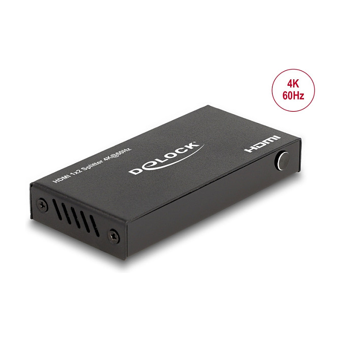 HDMI razdjelnik DELOCK 1x2, 4K 60Hz s Downscalerom-1
