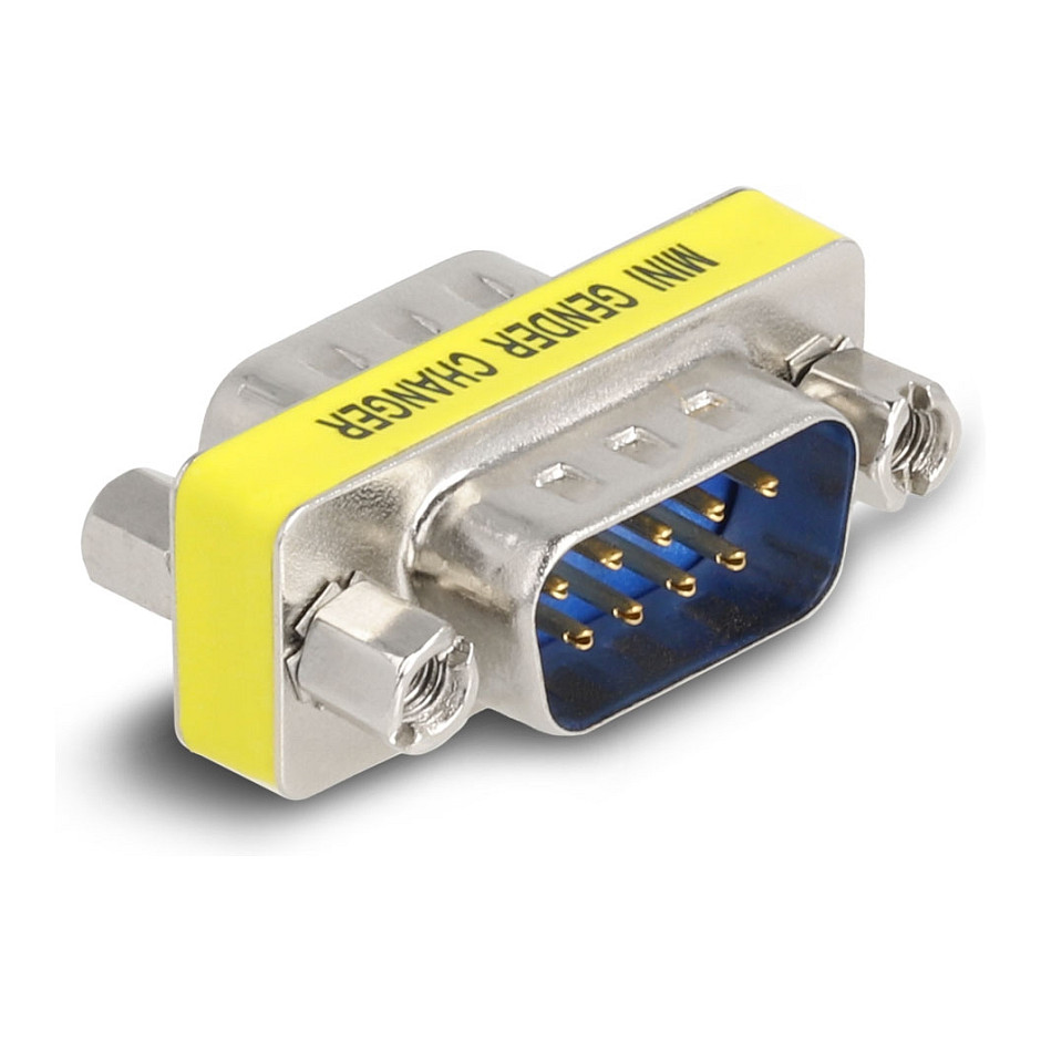 Adapter DELOCK D-Sub 9-pinski muški na muški (2 komada)